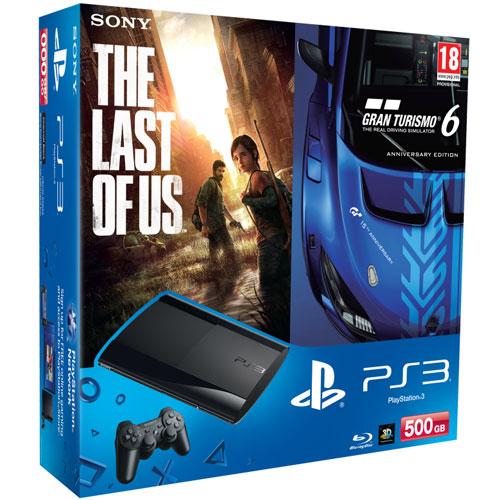 Nintendo Switch PS3 500GB Pack PS3 500GB + Gran Turismo 6 + The Last of Us - Consola - Los